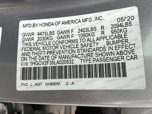 Used 2020 Honda Accord Sport image 32