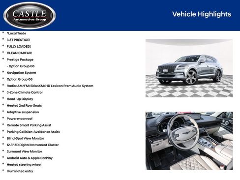 Used 2023 Genesis GV80 3.5T w/ Prestige Package image 4