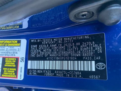 Used 2023 Toyota Camry LE image 30