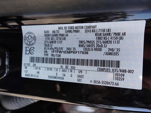 Used 2023 Ford F150 Lariat w/ Equipment Group 502A High image 20