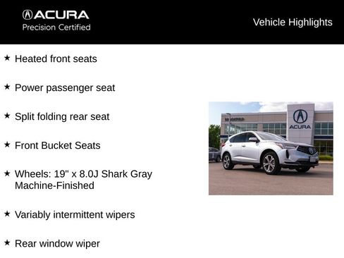 Certified 2025 Acura RDX SH-AWD w/ Technology Package image 21