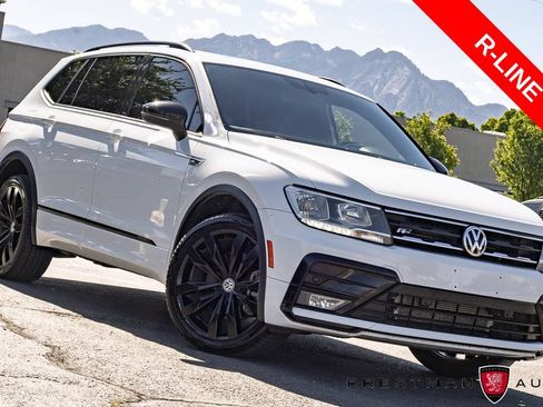 Used 2021 Volkswagen Tiguan SE R-Line w/ 3rd Row Seat Package AWD/4WD image 1
