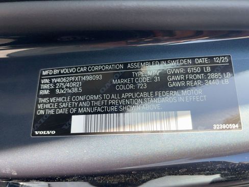 New 2026 Volvo XC90 B6 Ultra w/ Protection Package image 21