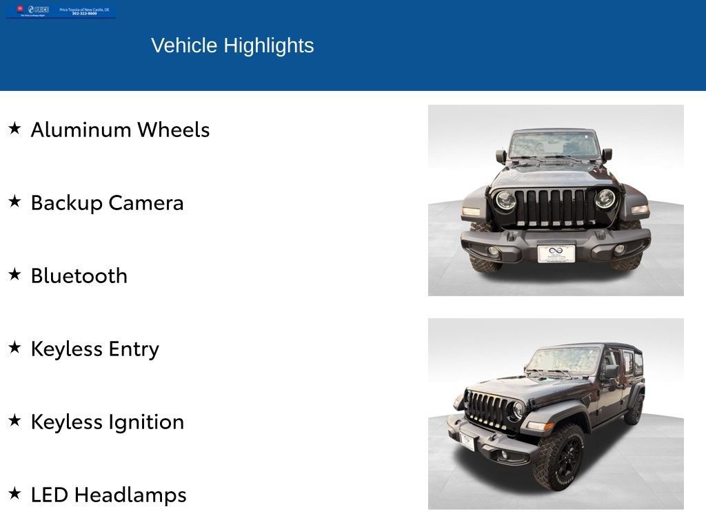 Used 2023 Jeep Wrangler Unlimited Sport AWD/4WD image 2