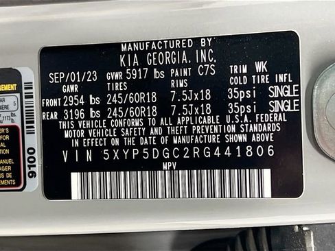 Certified 2024 Kia Telluride SX X-Pro AWD/4WD image 35