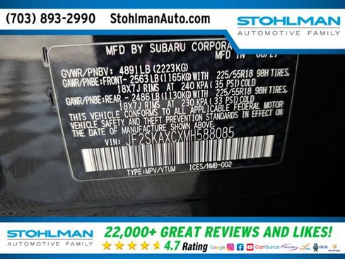 Used 2021 Subaru Forester Touring w/ Popular Package #2 image 37