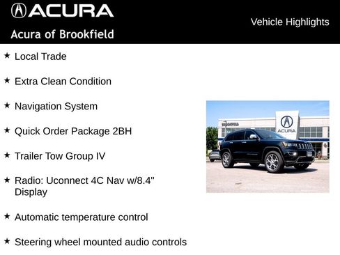Used 2019 Jeep Grand Cherokee Limited w/ Trailer Tow Group IV AWD/4WD image 4