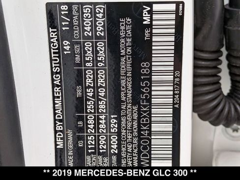 Used 2019 Mercedes-Benz GLC 300 4MATIC Coupe image 29