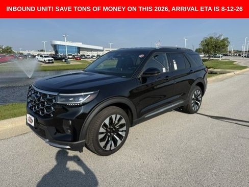Used 2026 Ford Explorer Platinum w/ LUX Leather Package AWD/4WD image 1