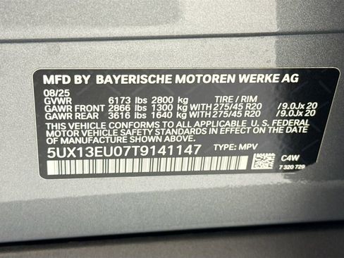 Certified 2026 BMW X5 sDrive40i w/ Parking Assistance Package RWD image 34