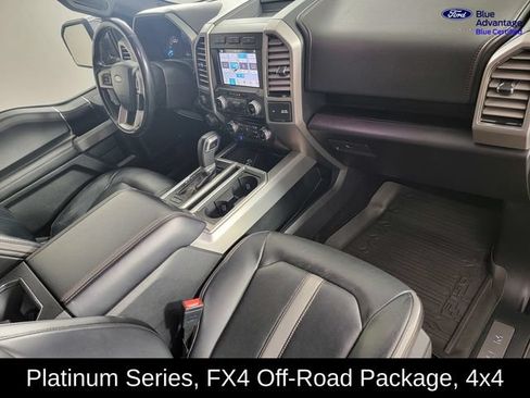 Certified 2018 Ford F150 Platinum w/ Equipment Group 701A Luxury AWD/4WD image 19