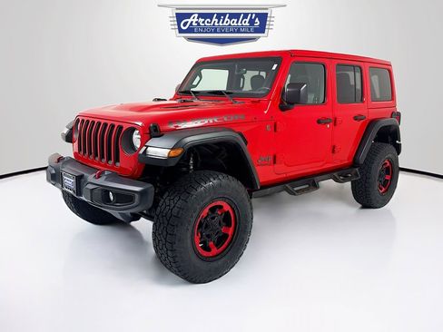 Used 2021 Jeep Wrangler Unlimited Rubicon w/ Uconnect 4C Nav & Sound Group image 3