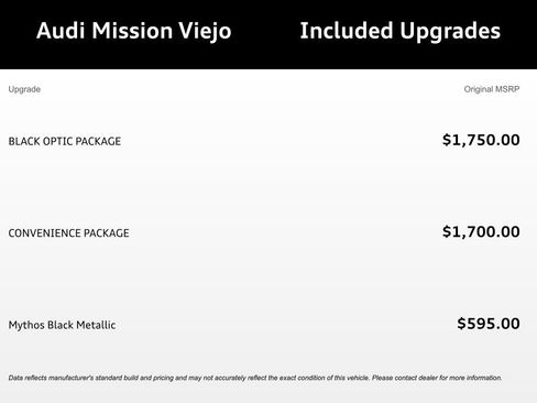 Certified 2025 Audi A3 2.0T Premium w/ Black Optic Package image 6