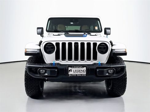 Used 2021 Jeep Wrangler Unlimited Rubicon 4xe w/ Steel Bumper Group image 2