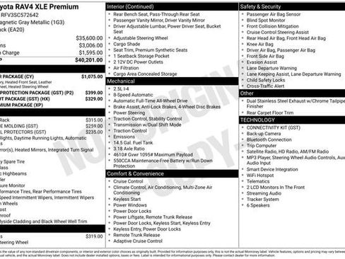 Used 2025 Toyota RAV4 XLE Premium w/ Weather Package AWD/4WD image 8
