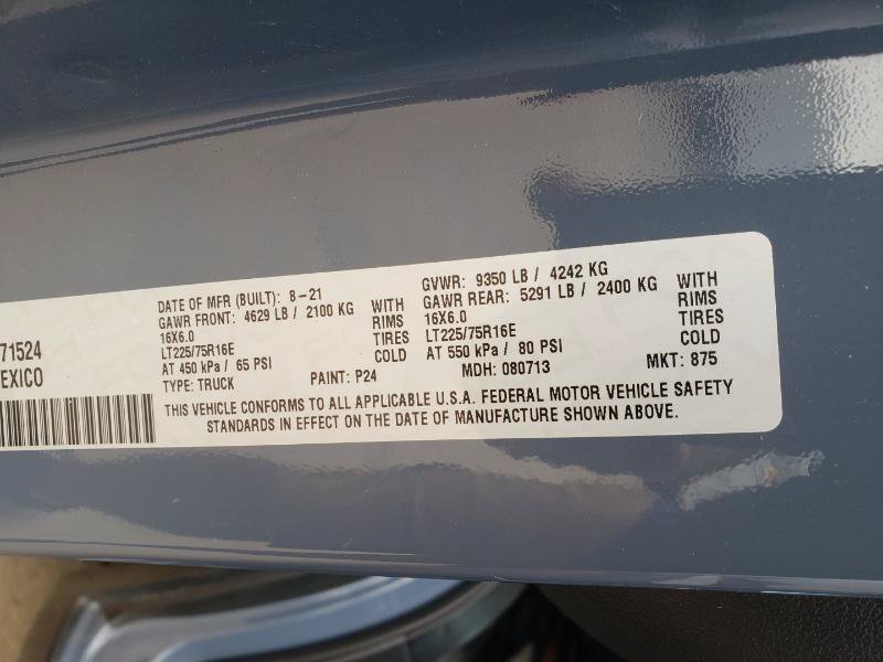Used 2021 RAM ProMaster 3500 FWD image 23
