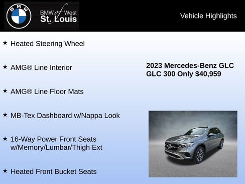 Used 2023 Mercedes-Benz GLC 300 4MATIC image 22