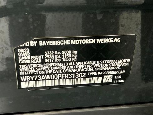 Used 2023 BMW i4 eDrive40 w/ Premium Package RWD image 12