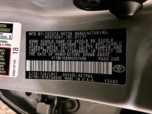 Used 2017 Toyota Avalon Limited w/ All Weather Liner Package image 33