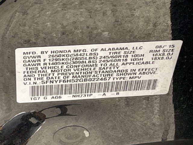 Used 2016 Honda Pilot EX-L image 31