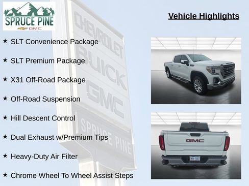 Used 2021 GMC Sierra 1500 SLT w/ SLT Premium Package AWD/4WD image 8