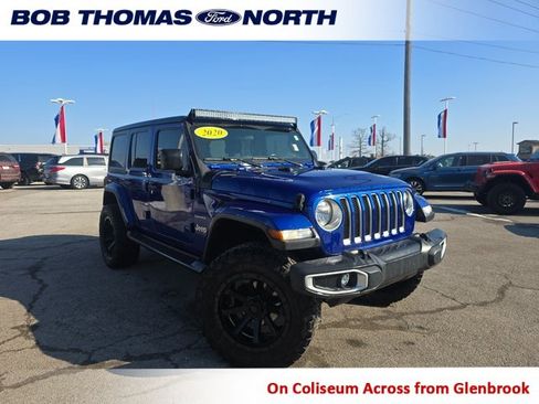 Used 2020 Jeep Wrangler Unlimited Sahara image 1