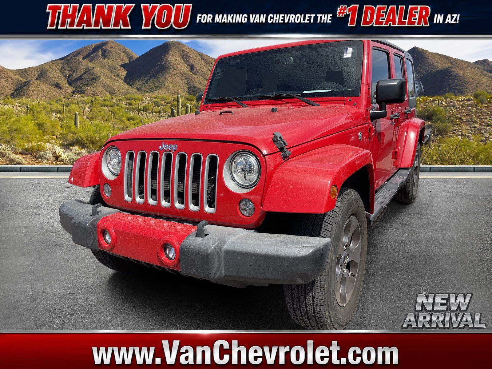 Used 2017 Jeep Wrangler Unlimited Sahara w/ Connectivity Group AWD/4WD image 1