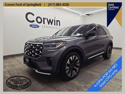 Certified 2025 Ford Explorer Platinum w/ LUX Leather Package