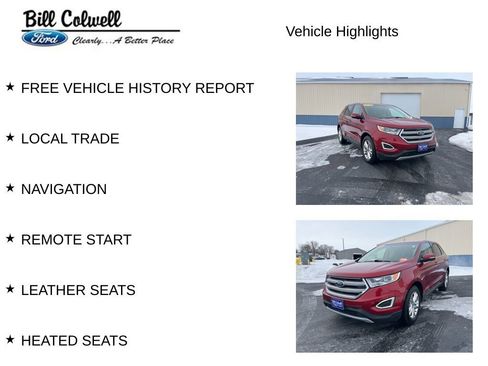 Used 2018 Ford Edge Titanium w/ Technology Package image 11