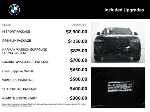 Used 2023 BMW X4 xDrive30i w/ M Sport Package AWD/4WD image 4
