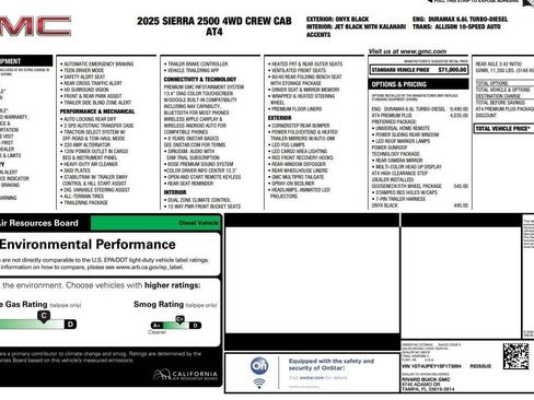 Used 2025 GMC Sierra 2500 AT4 w/ AT4 Premium Plus Package image 3