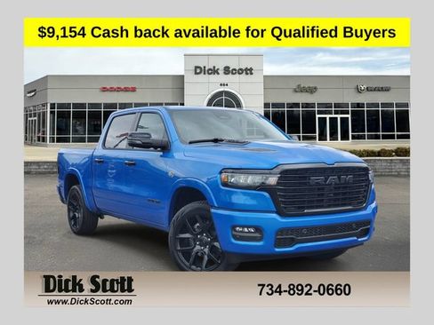 New 2026 RAM 1500 Laramie w/ Night Edition AWD/4WD image 1