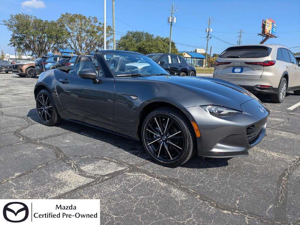 Certified 2024 MAZDA MX-5 Miata Grand Touring w/ Weather Package RWD image 2