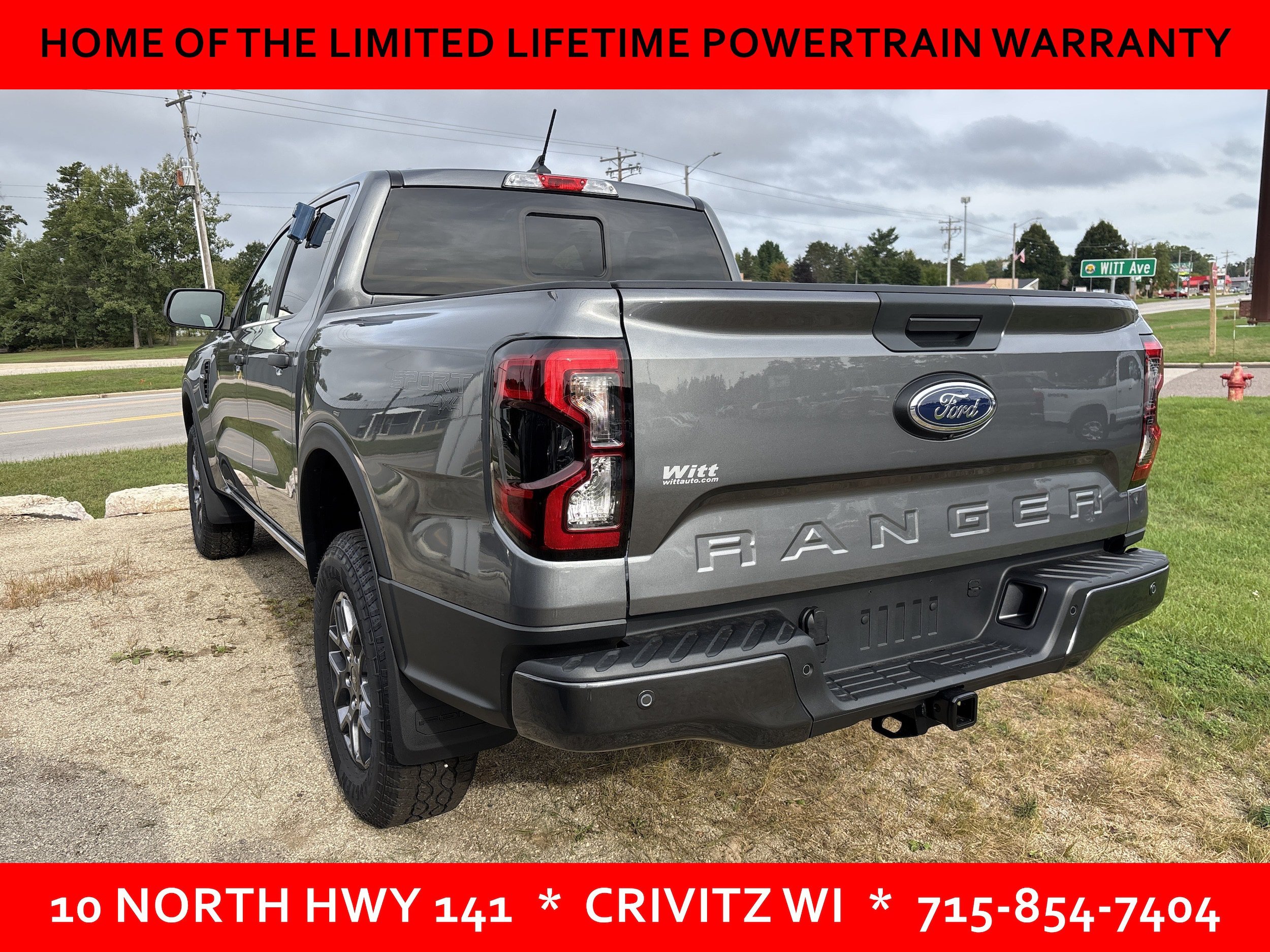 New 2026 Ford Ranger XLT w/ Trailer Tow Package AWD/4WD image 5