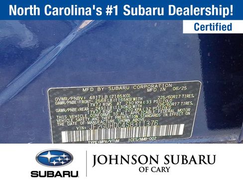 Used 2025 Subaru Crosstrek 2.5i Premium AWD/4WD image 18