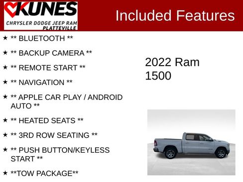 Used 2022 RAM 1500 Big Horn AWD/4WD image 2