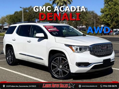 Used 2017 GMC Acadia Denali w/ Technology Package AWD/4WD image 1