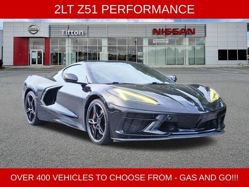 Used 2022 Chevrolet Corvette Stingray Preferred Cpe w/ Z51 Performance Package RWD image 1