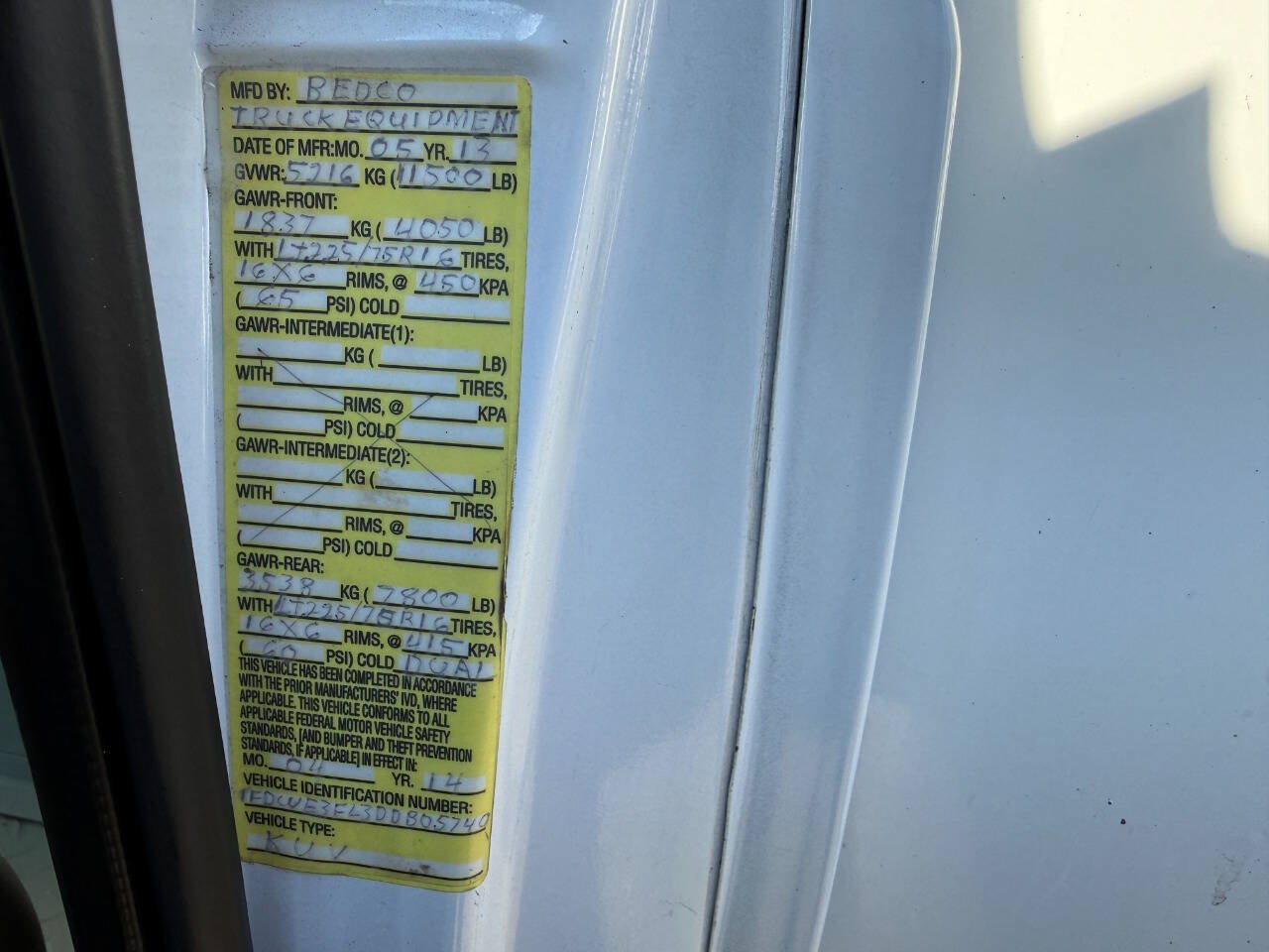 Used 2013 Ford E-350 and Econoline 350 Super Duty RWD image 53