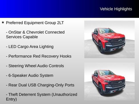 Used 2020 Chevrolet Silverado 1500 LT Trail Boss w/ Convenience Package AWD/4WD image 21
