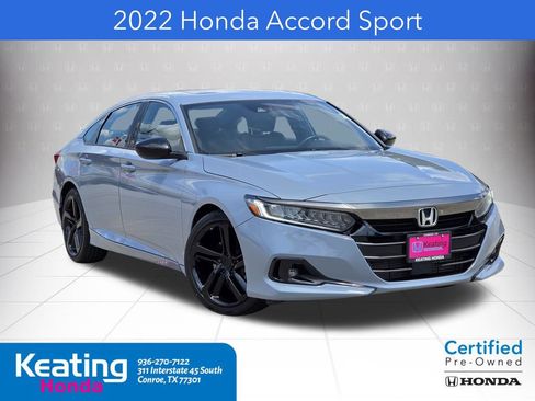 Certified 2022 Honda Accord Sport image 1
