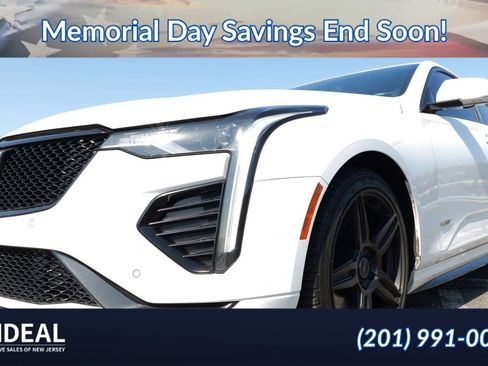 Used 2021 Cadillac CT4 V w/ Technology Package AWD/4WD image 4