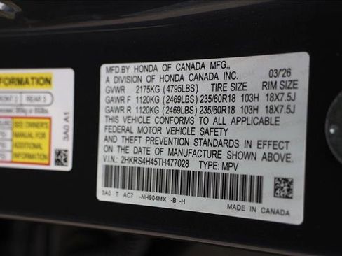 New 2026 Honda CR-V EX image 24