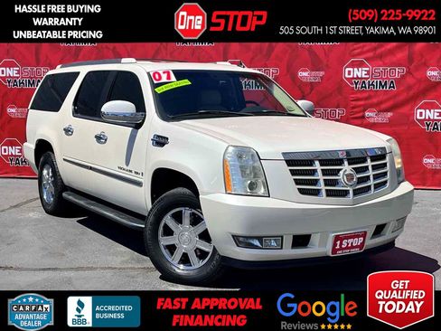 Used 2007 Cadillac Escalade ESV AWD w/ Information Package image 1