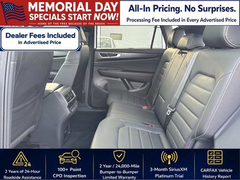 Certified 2025 Volkswagen Atlas Cross Sport SEL R-Line AWD/4WD image 12