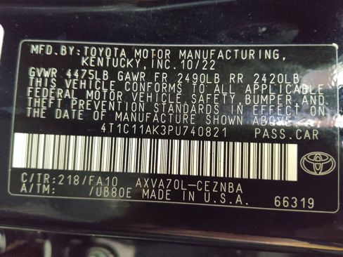 Used 2023 Toyota Camry LE FWD image 33