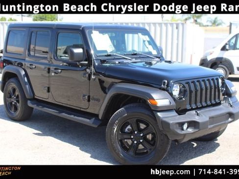 Used 2022 Jeep Wrangler Unlimited Sport AWD/4WD image 1