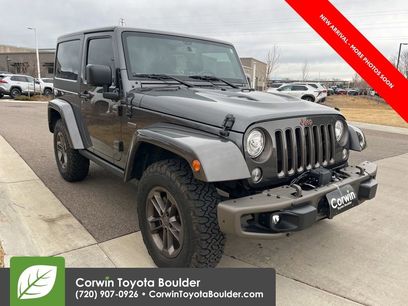 Used 2017 Jeep Wrangler 75th Anniversary