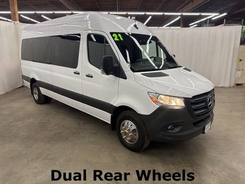 Used 2021 Mercedes-Benz Sprinter 3500 w/ Swivel Seat Package image 1