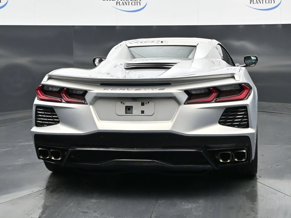 Certified 2023 Chevrolet Corvette Stingray Preferred Conv w/ Chrome Exterior Badge Package RWD image 6